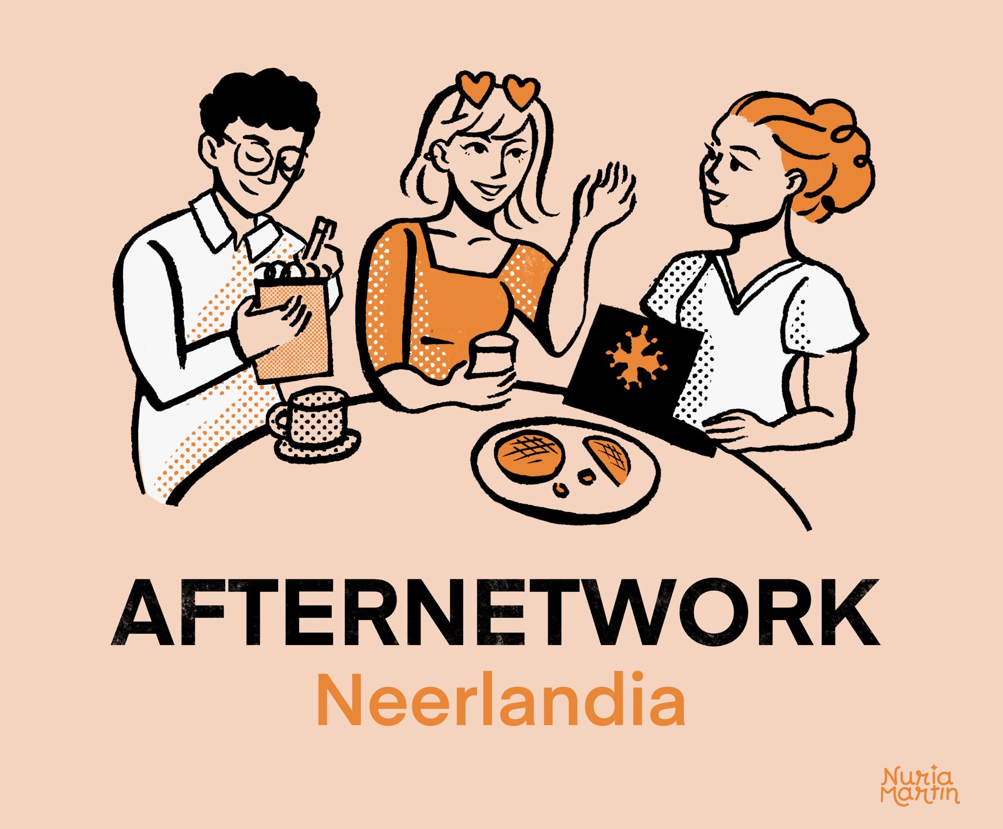 afternetwork logo van Nuria Martin